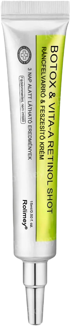 ⏰Rolimey® Botox & Vita-A Retinol Shot ráncfeszesítő krém ⏰ Utolsó nap! 70% kedvezmény