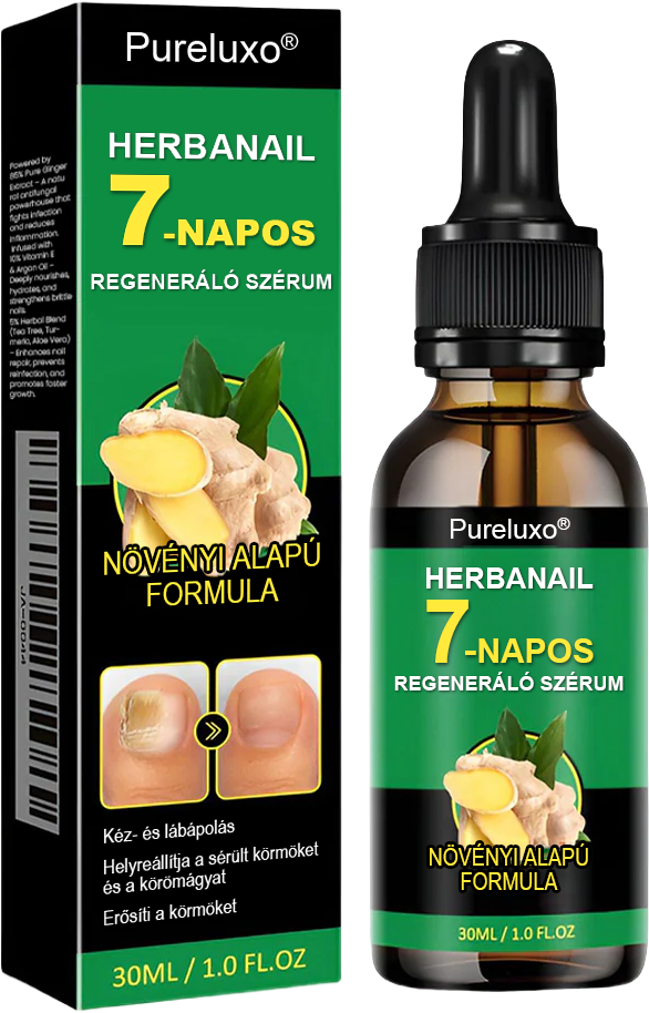 Pureluxo® HerbaNail 7 napos körömjavító szérum✨