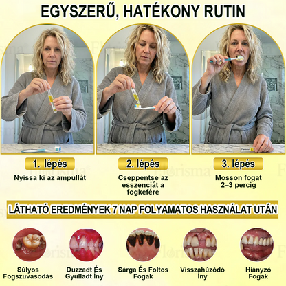 ✨FDA regisztrált & GMP tanúsítvánnyal｜𝓕𝒍𝒐𝒓𝓲𝘀𝒎𝗮® TRG zománcjavító ampullás fogkrém ✅Szuvasodás javítása｜Ínyápolás｜Friss lehelet｜Mélyfehérítés