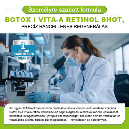 ⏰Rolimey® Botox & Vita-A Retinol Shot ráncfeszesítő krém ⏰ Utolsó nap! 70% kedvezmény