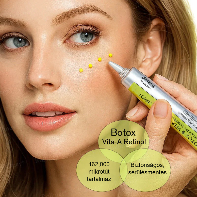 ⏰Rolimey® Botox & Vita-A Retinol Shot ráncfeszesítő krém ⏰ Utolsó nap! 70% kedvezmény