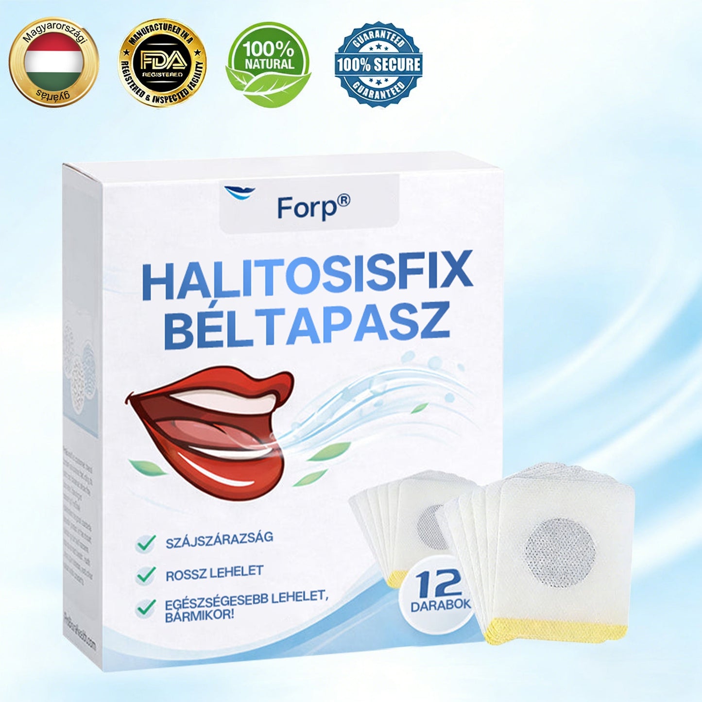 ✨Legnépszerűbb✨Forp® Halitosis Fix Gut Tapas🎉Különleges, korlátozott ideig érvényes kedvezmény-🛒
