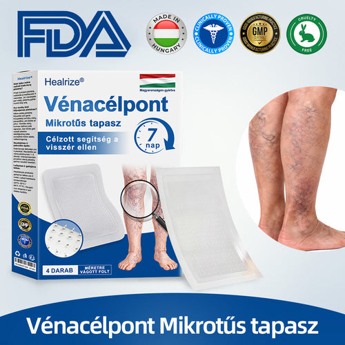 ✅Healrize® Vénacélpont mikrotűs tapasz⚡Azonnali enyhülés hosszú távú eredmények