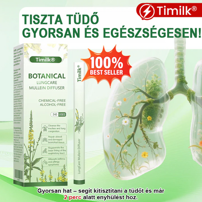 Timilk® gyógynövényes tüdőápoló ökörfarkkóró (Mullein) diffúzor