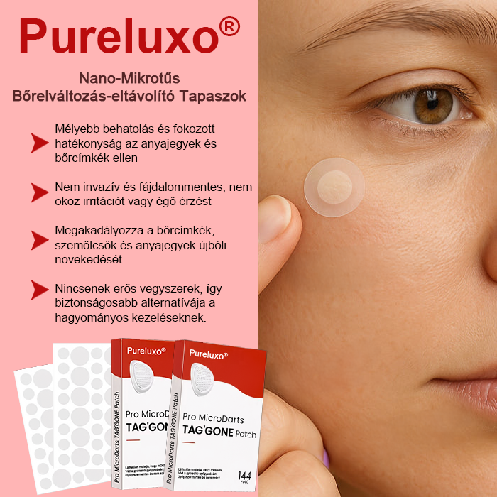 Pureluxo® Nano-mikrotűs bőrcímke-eltávolító tapaszok ✨