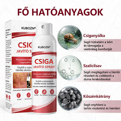 💡KUBOZN®  csigahéjas spray viszkető, hámló pikkelysömörös bőrre