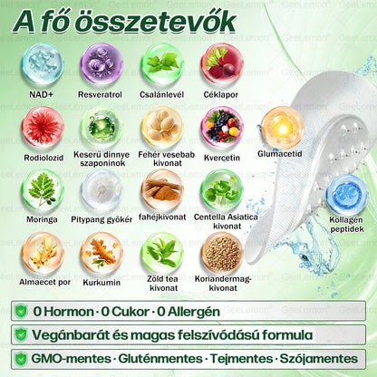 Ajánlott a Semmelweis Kórház által · BENU hivatalos üzlet| 👩‍⚕️ 𝐆𝐞𝑒𝐿𝑒𝐦𝐨𝐧® Glumasetide 8 az 1-ben Karcsú és Egészséges Nano Mikrotűs Tapasz