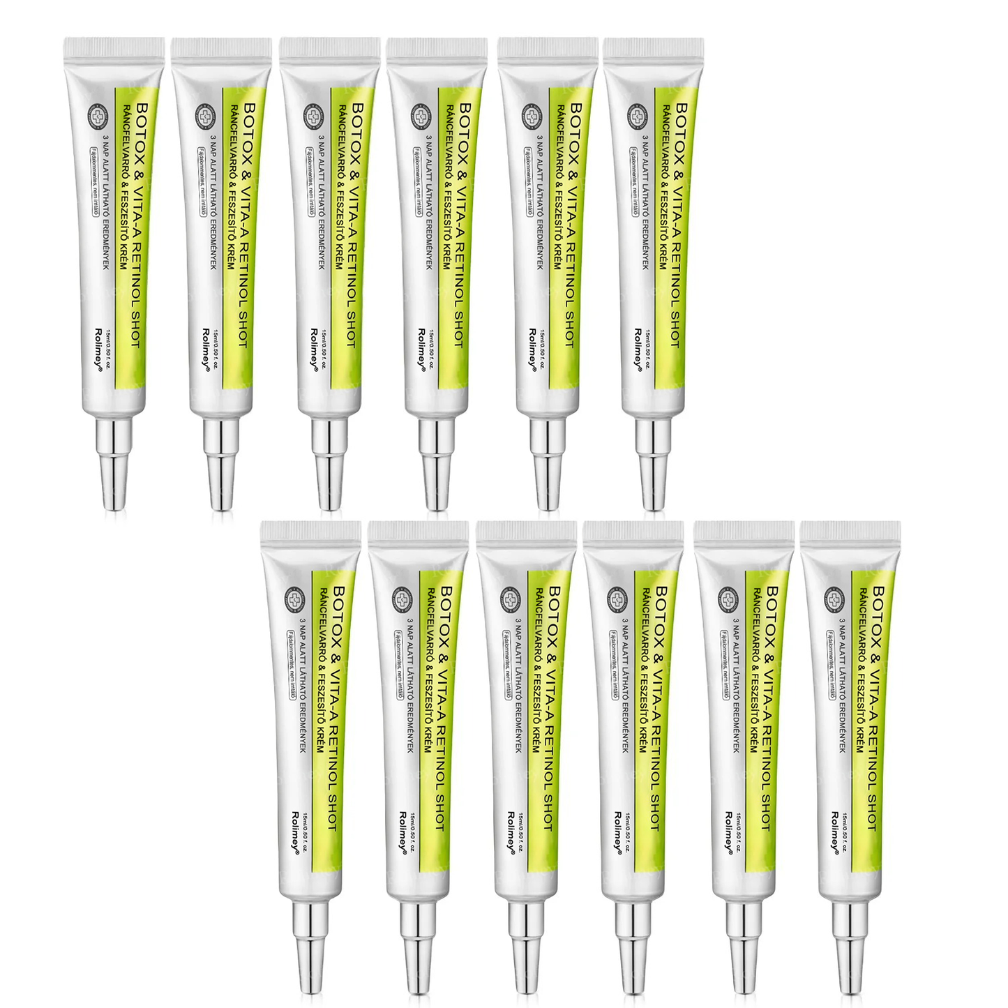⏰Rolimey® Botox & Vita-A Retinol Shot ráncfeszesítő krém ⏰ Utolsó nap! 70% kedvezmény