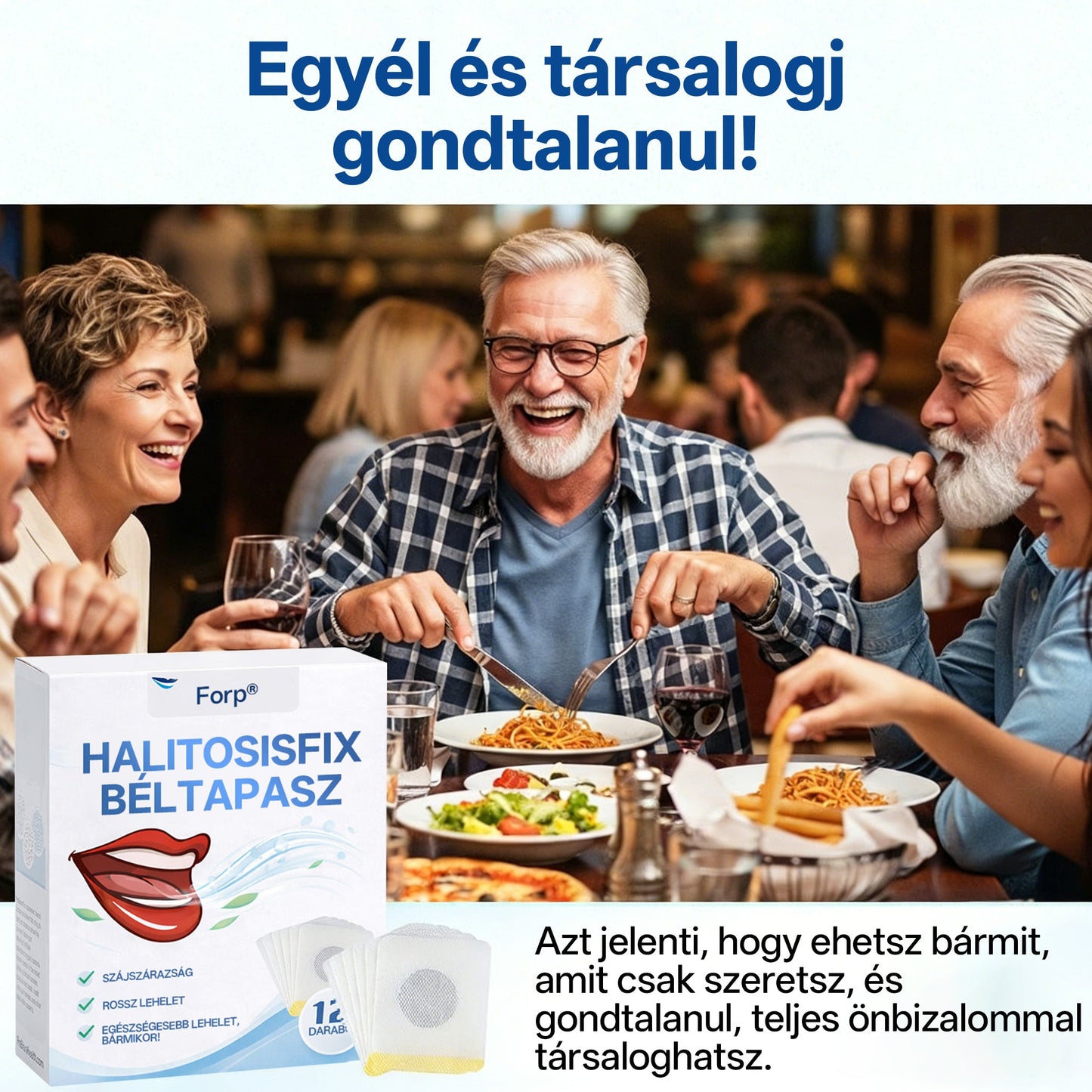 ✨Legnépszerűbb✨Forp® Halitosis Fix Gut Tapas🎉Különleges, korlátozott ideig érvényes kedvezmény-🛒