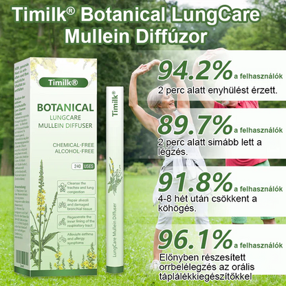 Timilk® gyógynövényes tüdőápoló ökörfarkkóró (Mullein) diffúzor