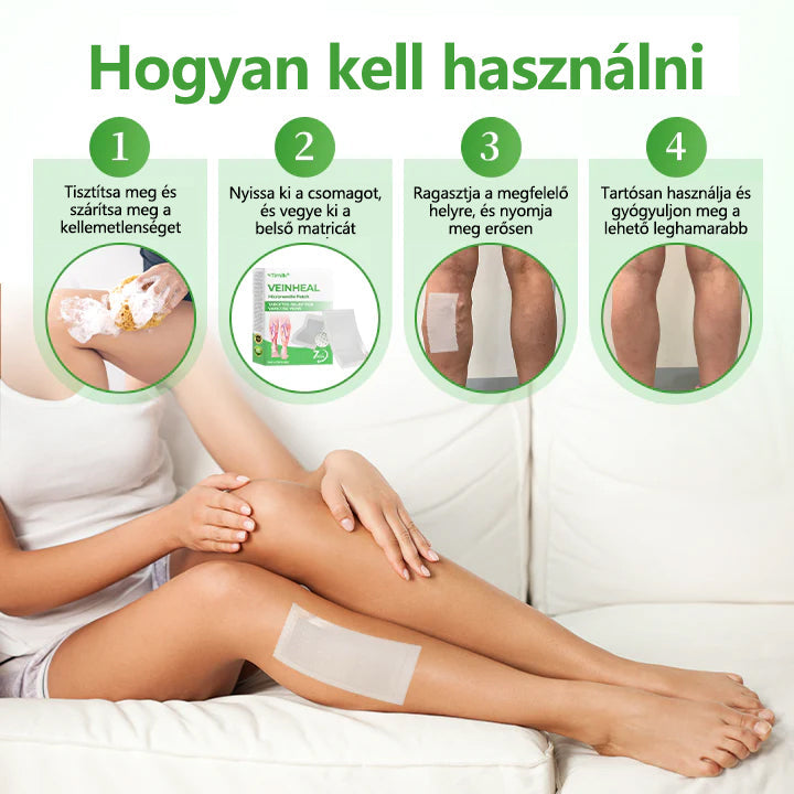 💡Laleia® VeinHeal mikrotűs tapasz