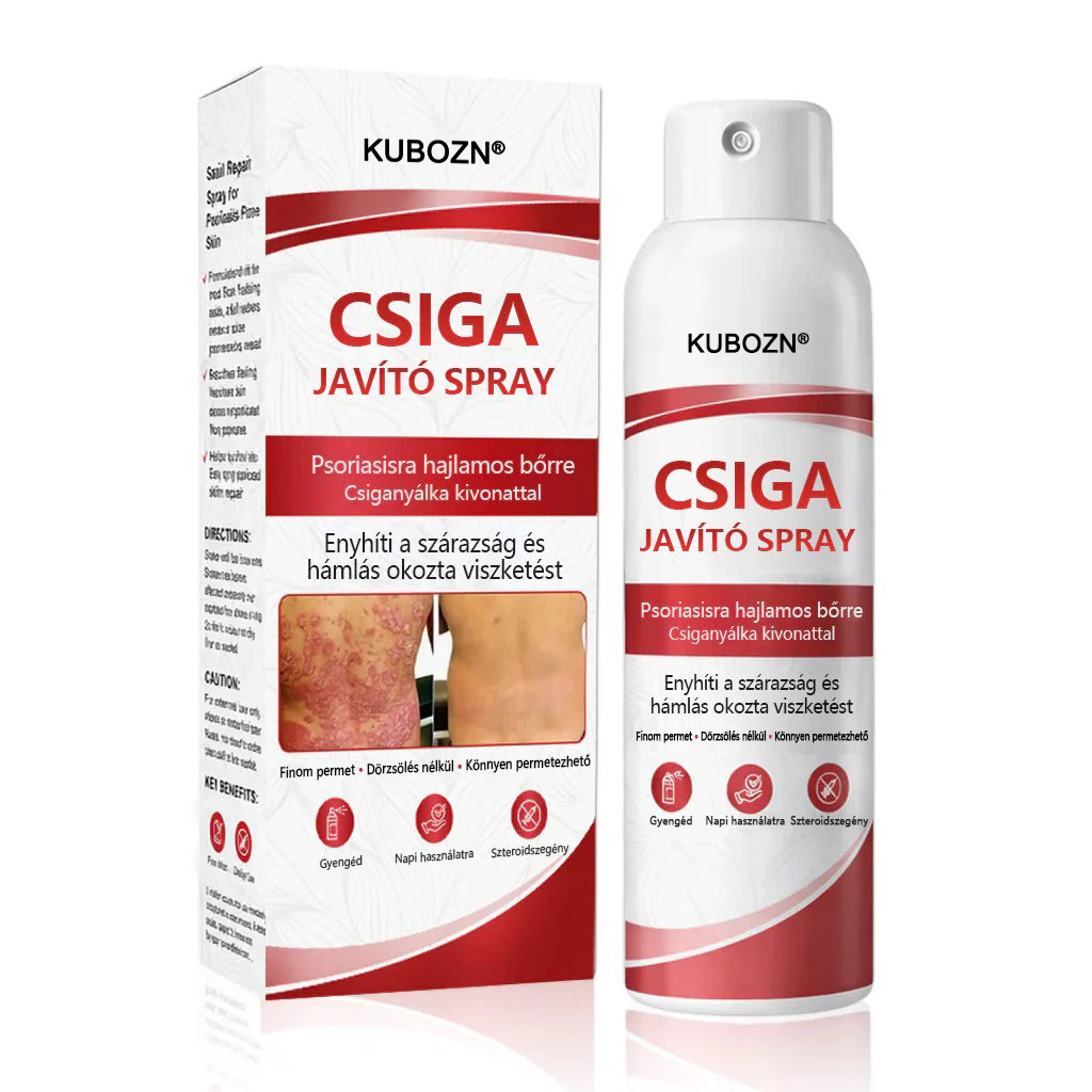 💡KUBOZN®  csigahéjas spray viszkető, hámló pikkelysömörös bőrre