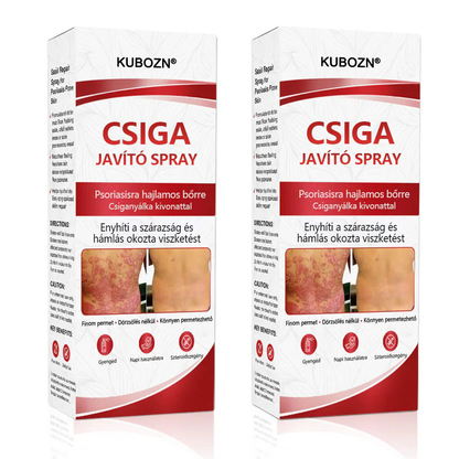 💡KUBOZN®  csigahéjas spray viszkető, hámló pikkelysömörös bőrre